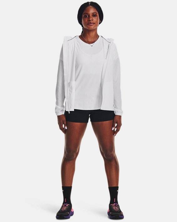 Shorts UA Run Stamina de 8 cm para mujer, Black, pdpMainDesktop image number 4